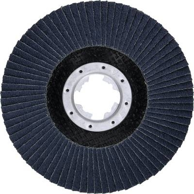 Photo de Bosch Disque à lamelles X571 X-LOCK pour métal · Ø 125 mm · grain 120