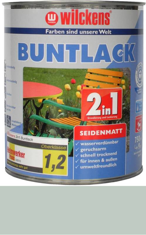 Wilckens Buntlack 2in1 Ral1021 Rapsgelb Seidenmatt 0,75l 12412100050