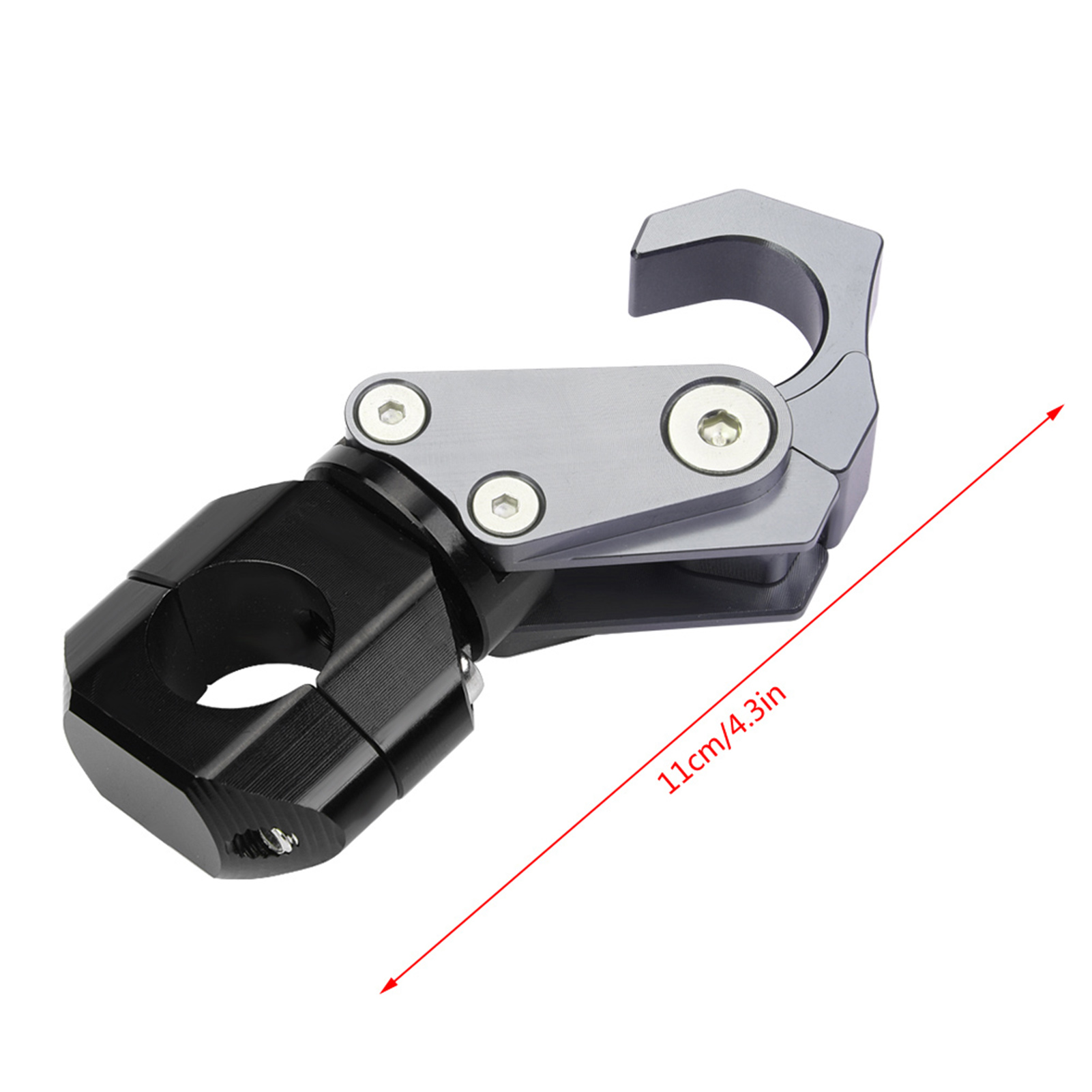 Crochet de guidon 22 mm en alliage d'aluminium CNC, pour casque, Honda Kawasaki Yamaha Suzuki