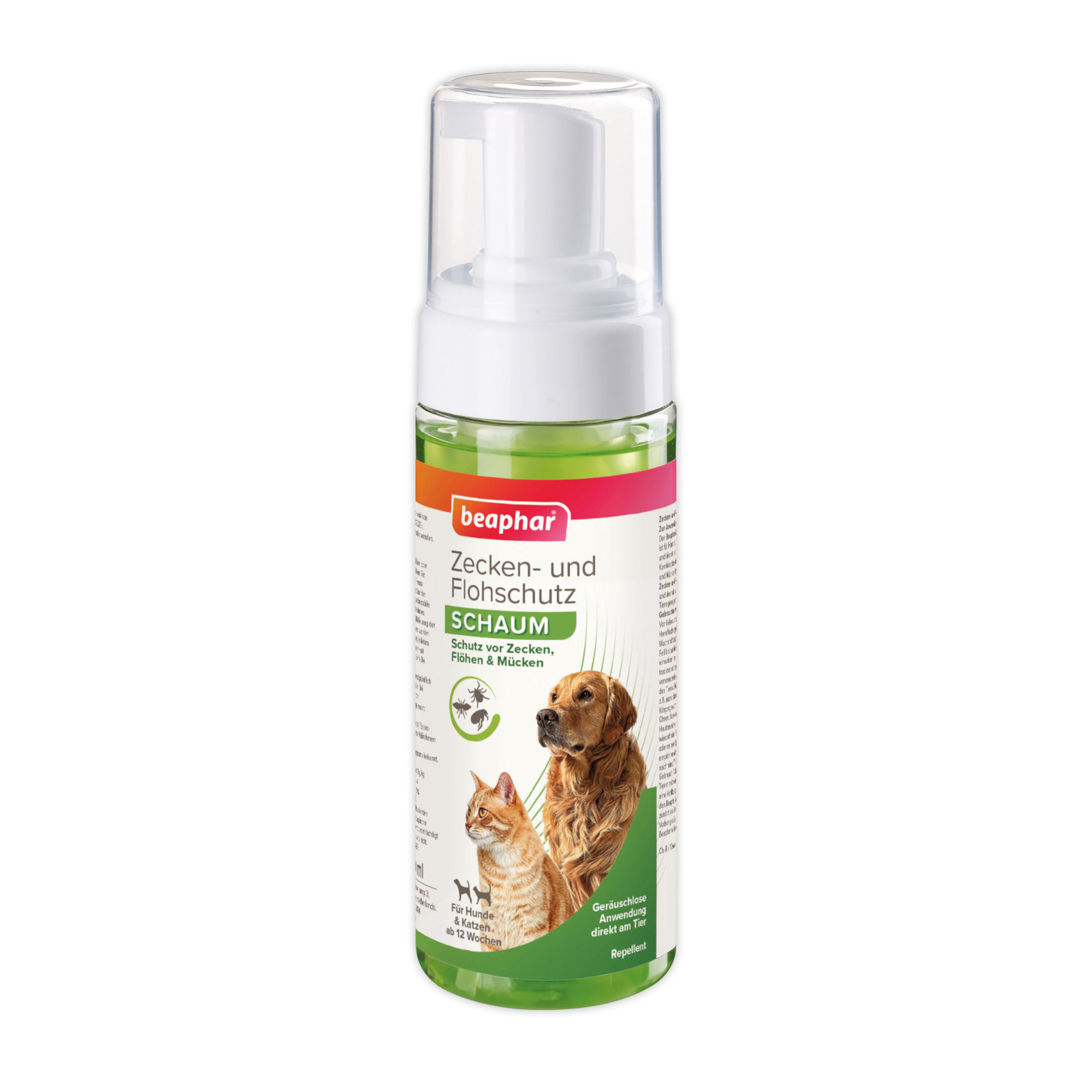 Beaphar Transparent - Zecken- Und Flohschutz Schaum 150 Ml Zeckenschutz Flohschutz - Bild 5