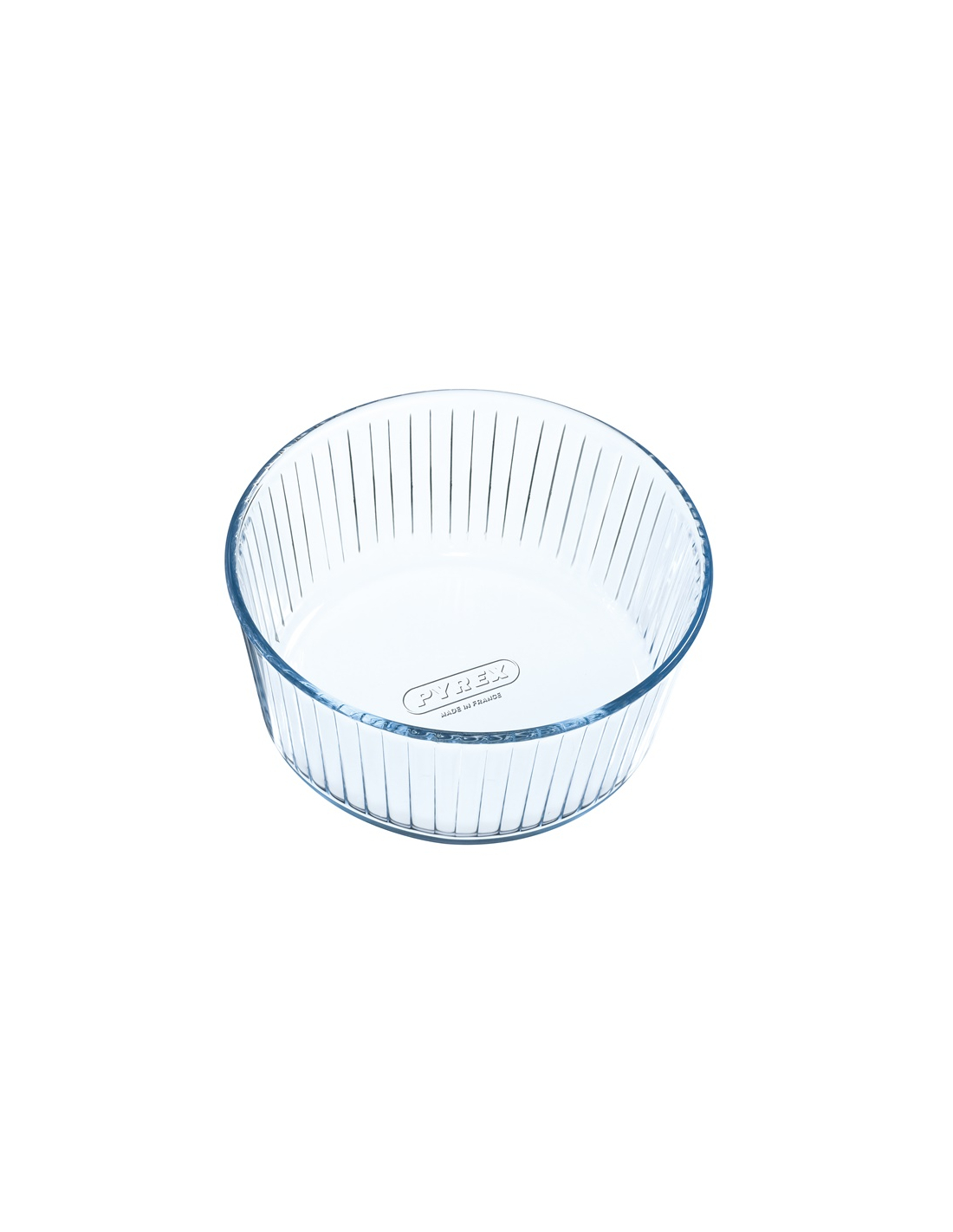 Pyrex Transparent Auflaufform "Soufflé 22 X 22 X 10 Cm" Borosilikatglas 1 Stk. Tlg. von Baur - Image 3