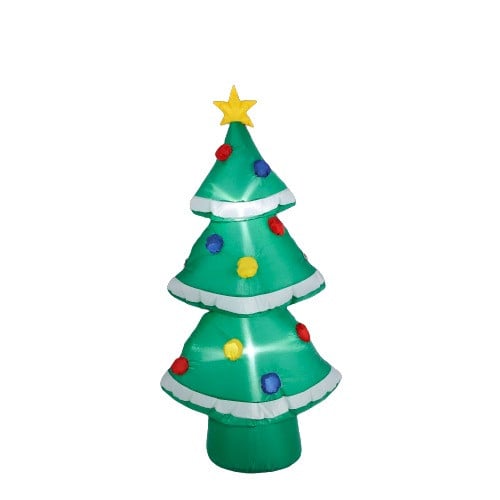 Luca Lighting Weihnachtsbaum aufblasbar grün mit LED - Image 2