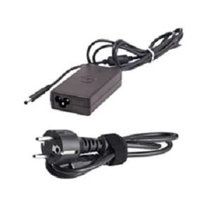 Dell EUR AC Adapter with Power Cord (Kit) (45 W), Notebook Netzteil, Schwarz - Bild 4