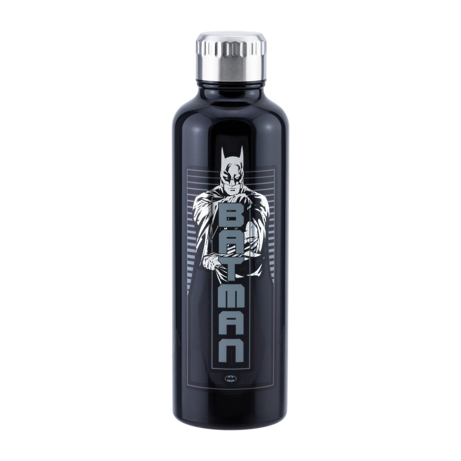 Paladone Schwarz Trinkflasche Aluminium Batman - Bild 4