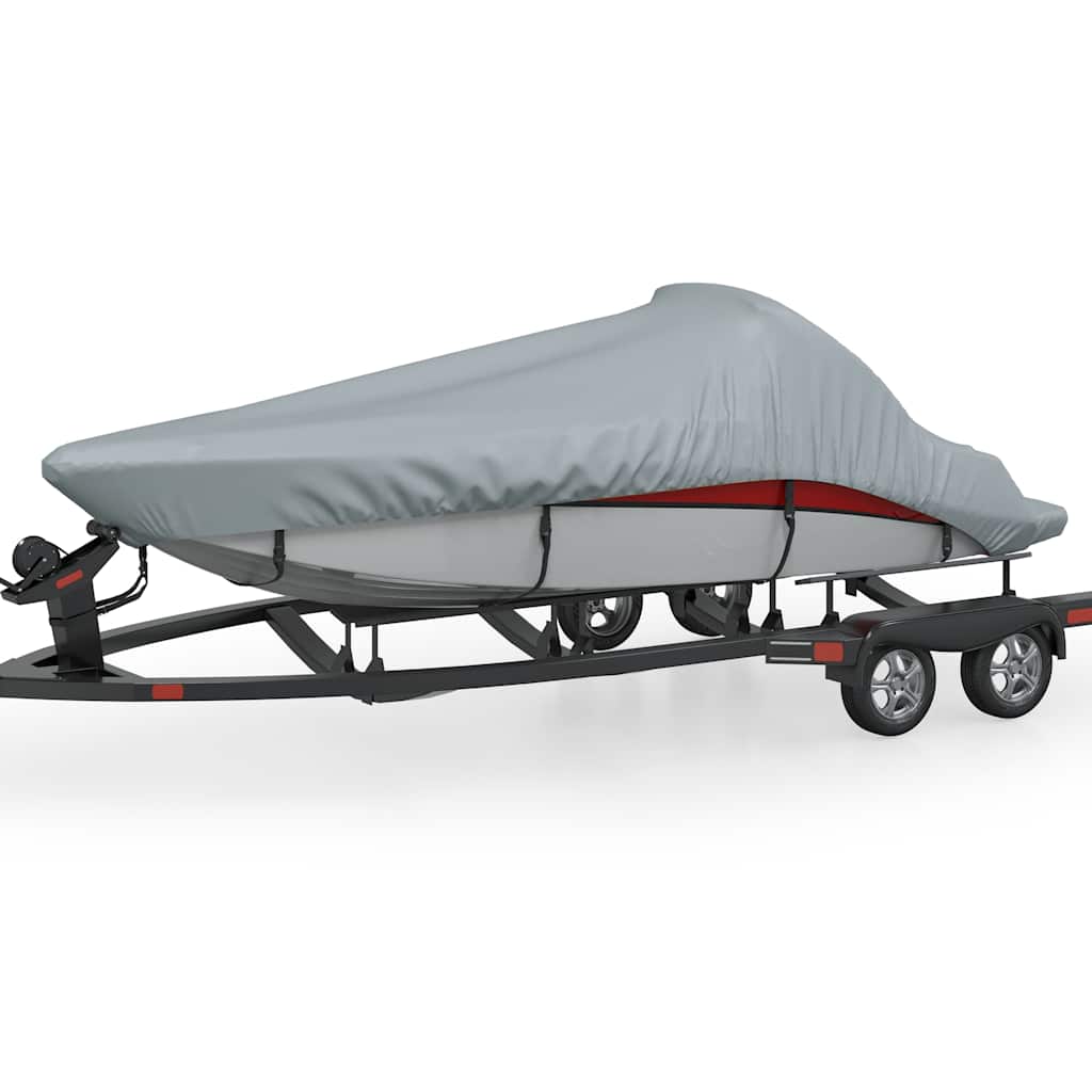 Vidaxl Grau Bootscover 610-671 Cm (Länge) 254 Cm (Breite)