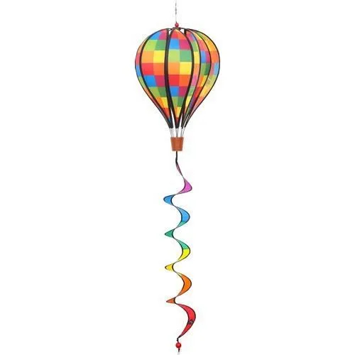 Gartendekoration Hq-invento Hot Air Balloon Pixel Fester Drehgelenk Wetterfest