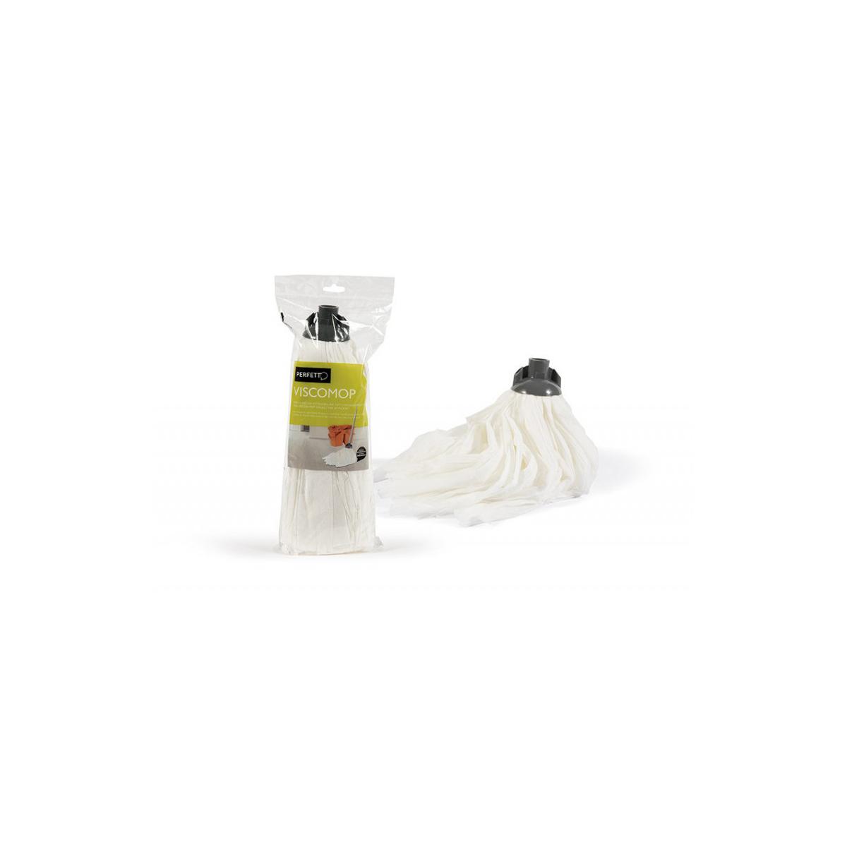 Perfetto Weiß 0028C Mop-Zubehör Wischbezug Grau,