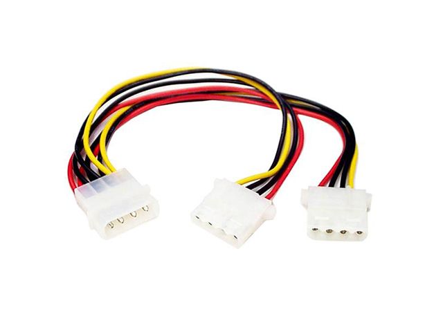 StarTech Lp4 To 2x Lp4 Splitter Cable (23 cm, 4 pin PWM), Interne Kabel (PC) - Image 2