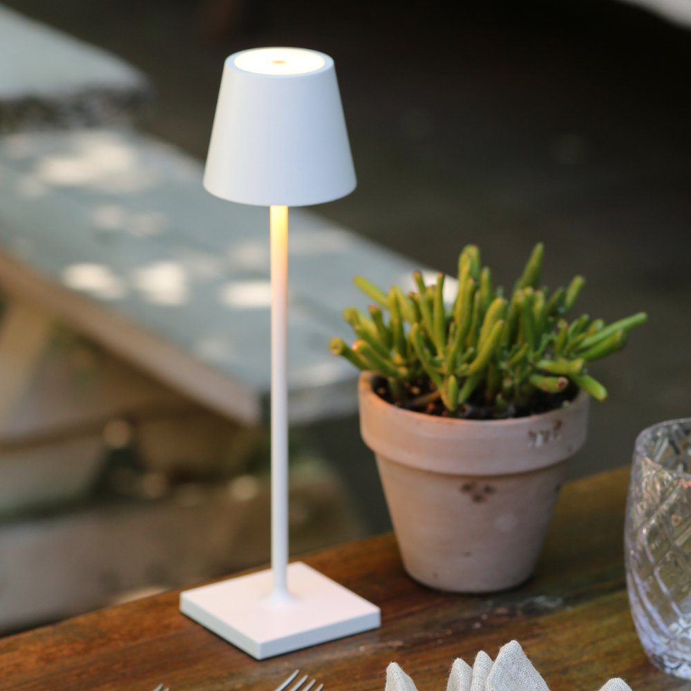 Zafferano Led-Akkuleuchte Poldina Pro Micro-Weiß - Bild 7