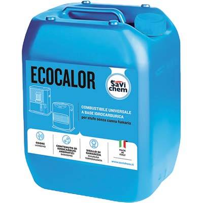 Combustibile Stufa Radiante Ecocalor Tappo Blu Lt 18