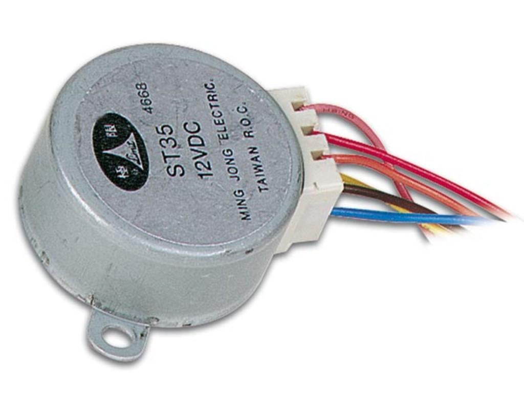 Velleman Mehrfarbig Schrittmotor 12Vdc 60Ma (Winkel 7.5° / 48 Schritte) - Bild 2