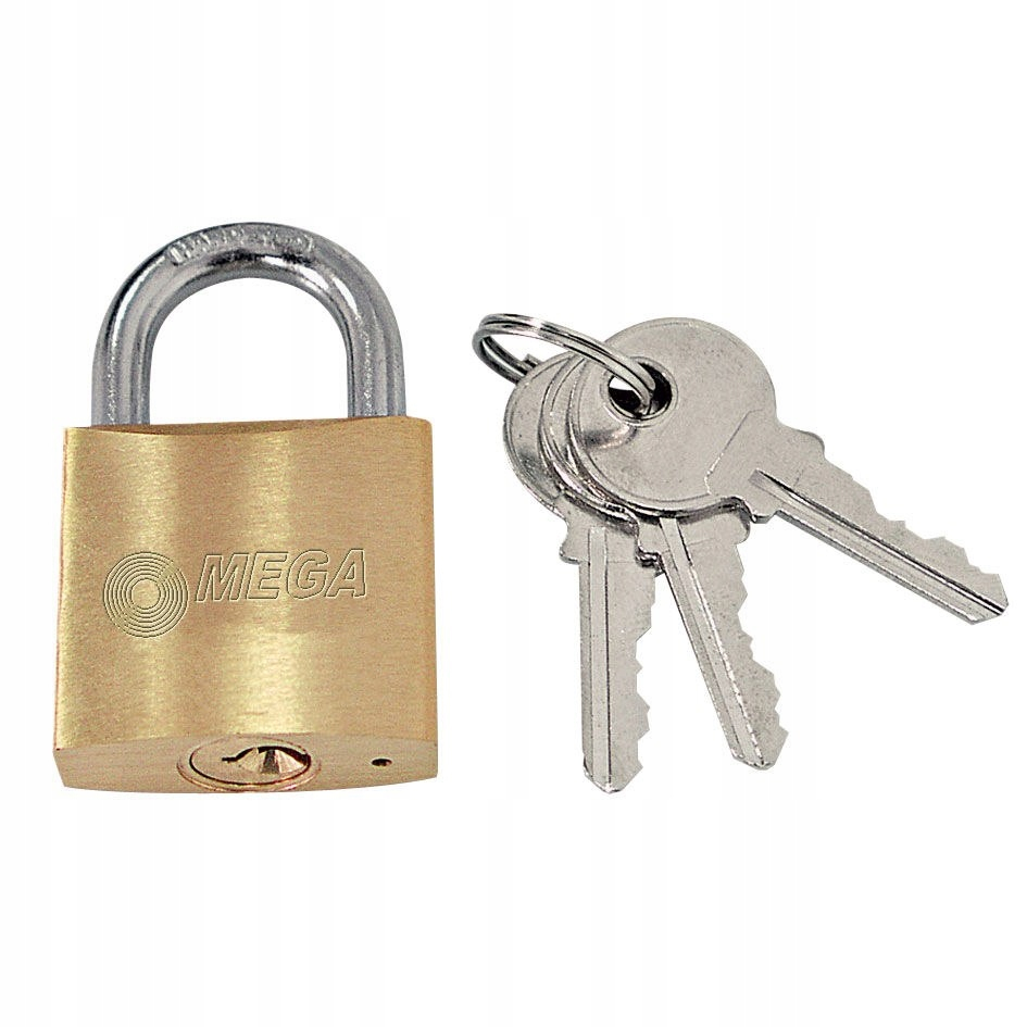 Tresice France Vorhängeschloss Mega Padlock Stahl 40 Mm 3 Schlüssel