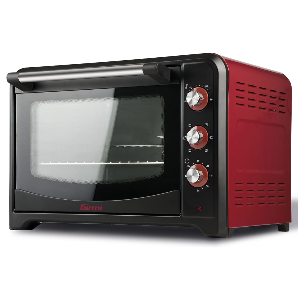 Girmi FE4200 Mini-Backofen 42 l, schwarz/rot - Bild 4