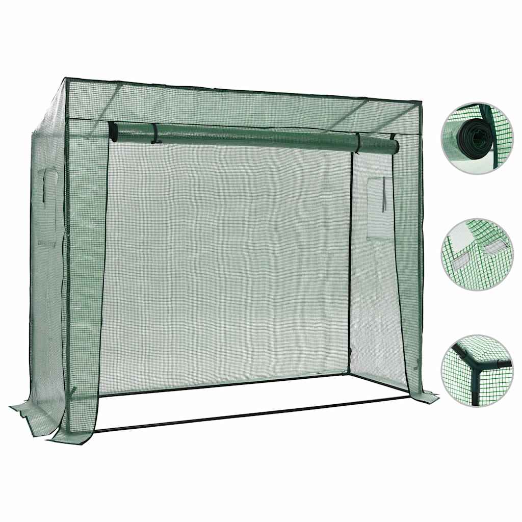 Walk-in Greenhouse 200x80x173 Cm Vidaxl