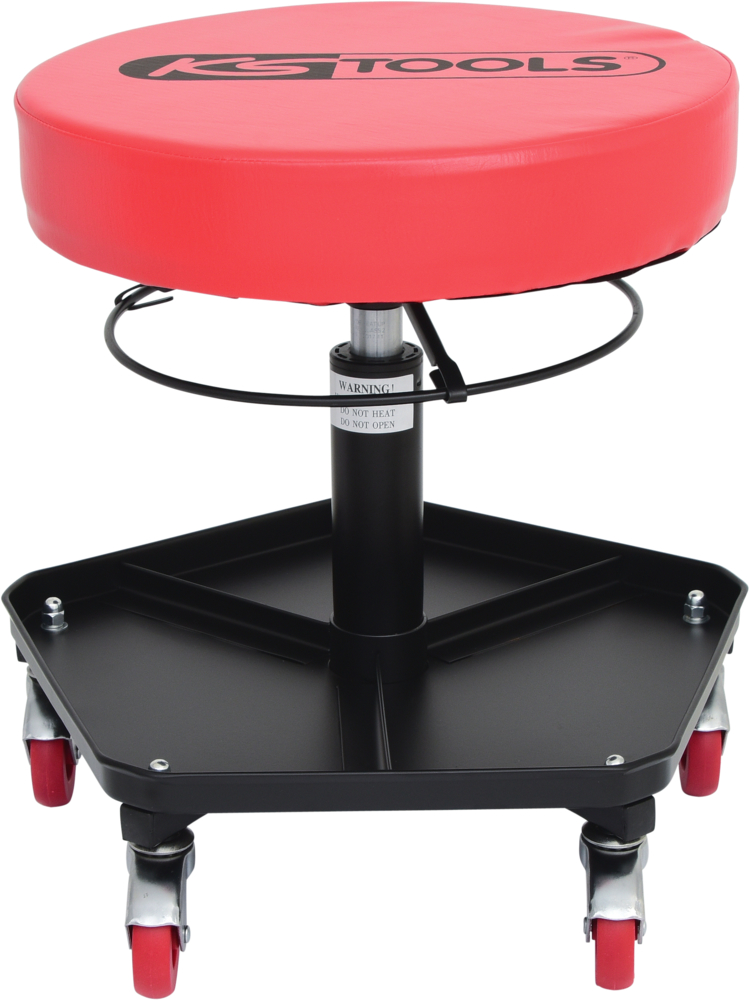 Ks Tools - Tabouret Sur Roulette Réglable En Hauteur - 500.8030