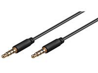 Microconnect Schwarz Ipod012-Audiokabel, Farbe