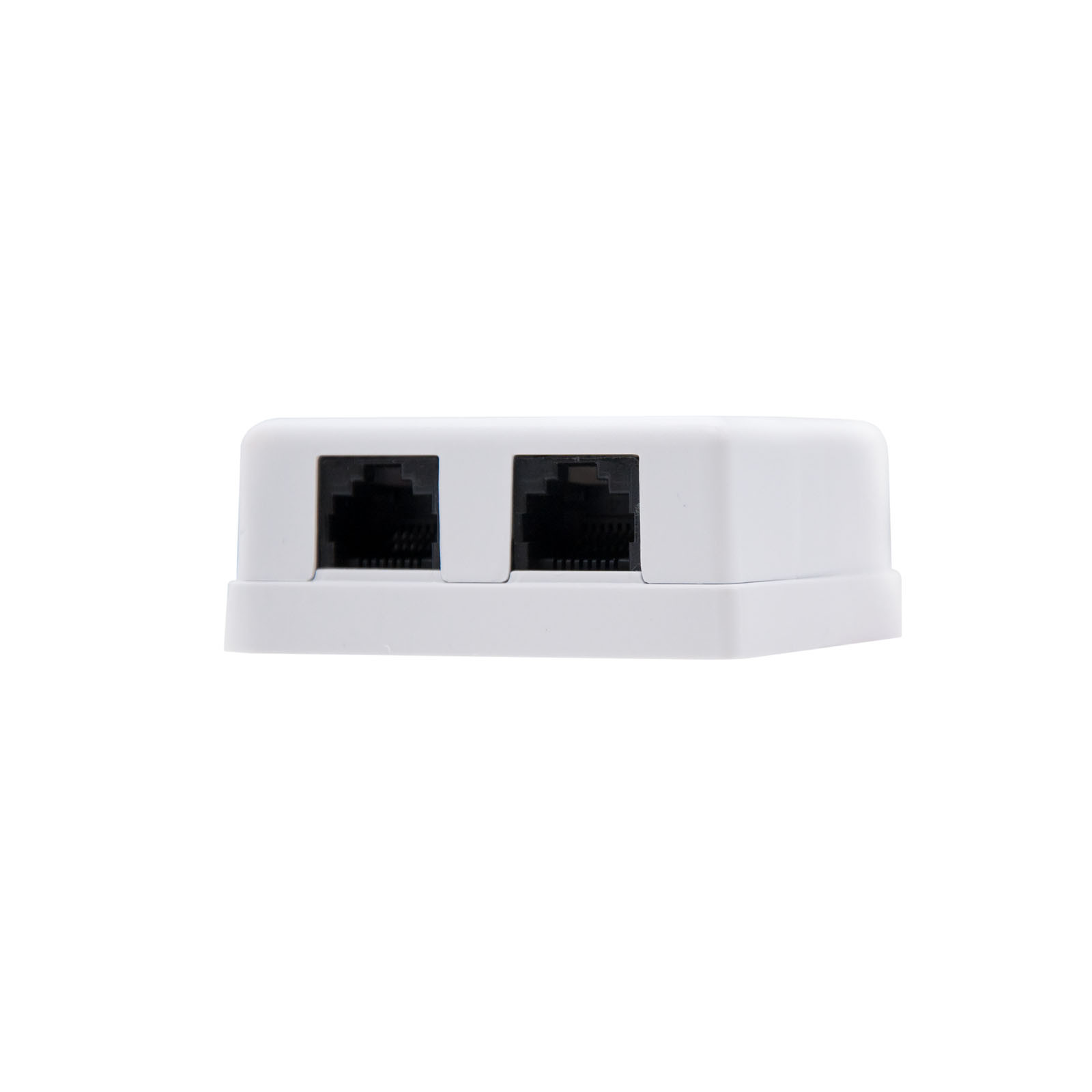 Nanocable Weiss Aufputzdose 10.21.1502 Cat.6 2 Buchsen Weißaufputzdose 10.21.1502 Cat.6 2 Buchsen Weiß - Bild 3