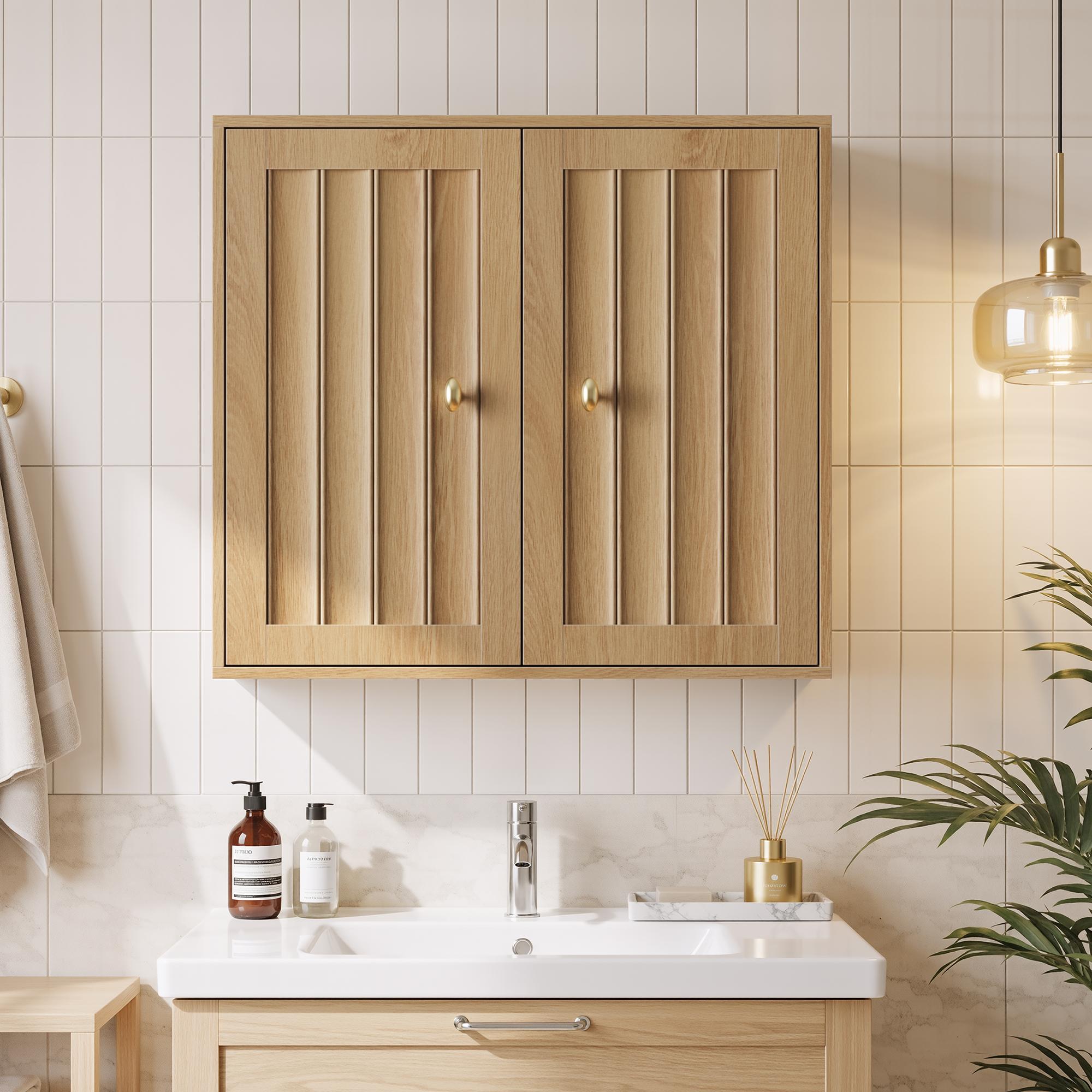 Meuble Bas De Salle De Bain Suspendu 61,5 Cm – Armoire De Toilette