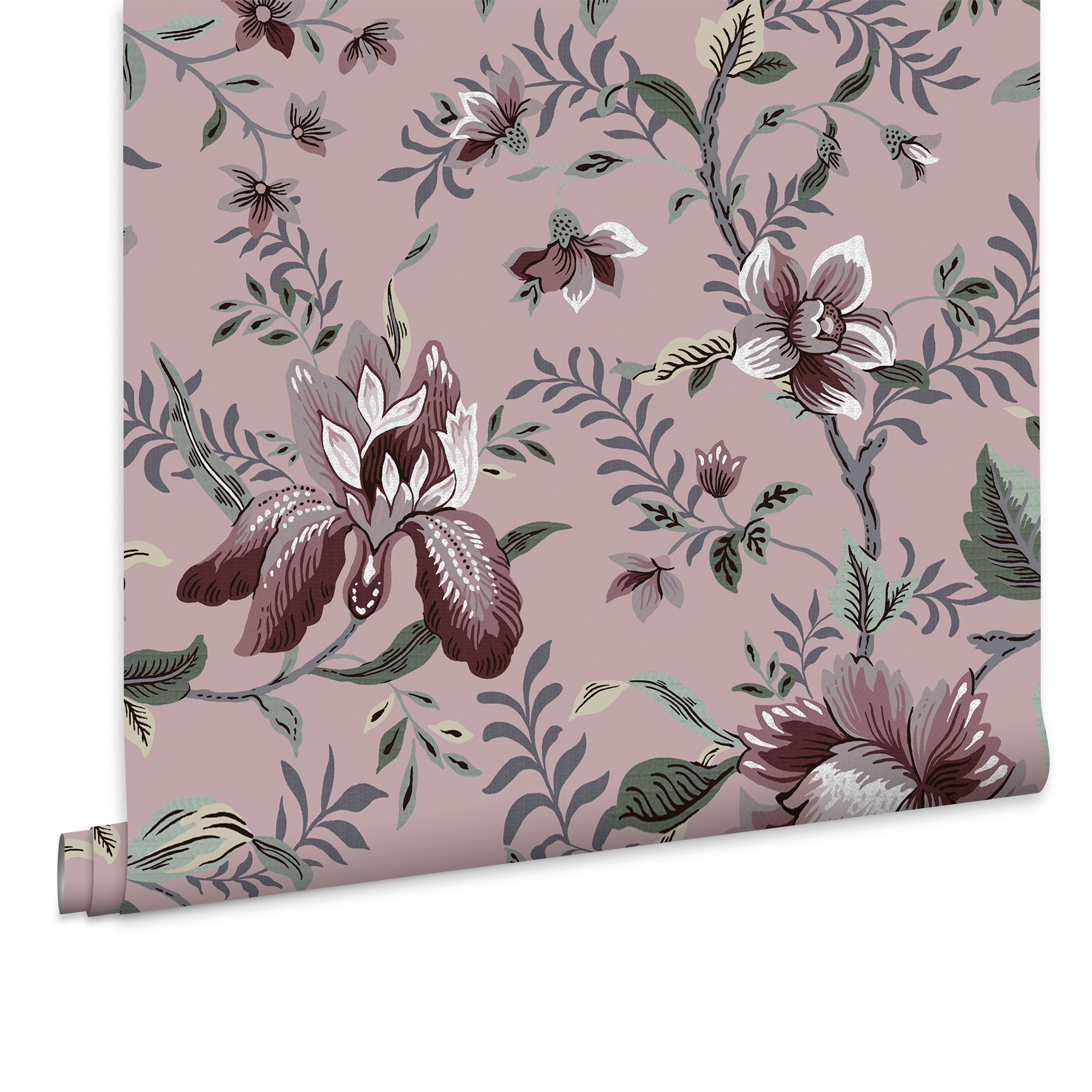 Laura Ashley Vliestapete "Edita’s Garden" Geblümt Glatt 10mx52cm (ca. 5m2)