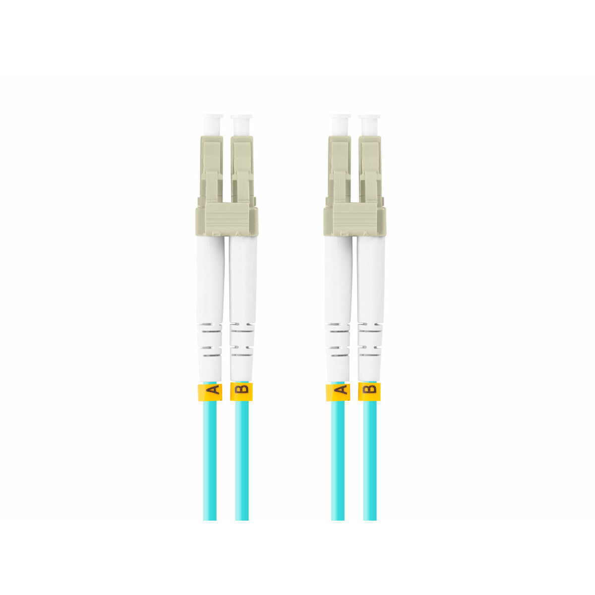Lanberg Blau Mm Lc/Upc-Lc/Upc Duplex 3,0 Mm Om3 50/125 Lszh 3 M Es Glasfaser-Patchkabel