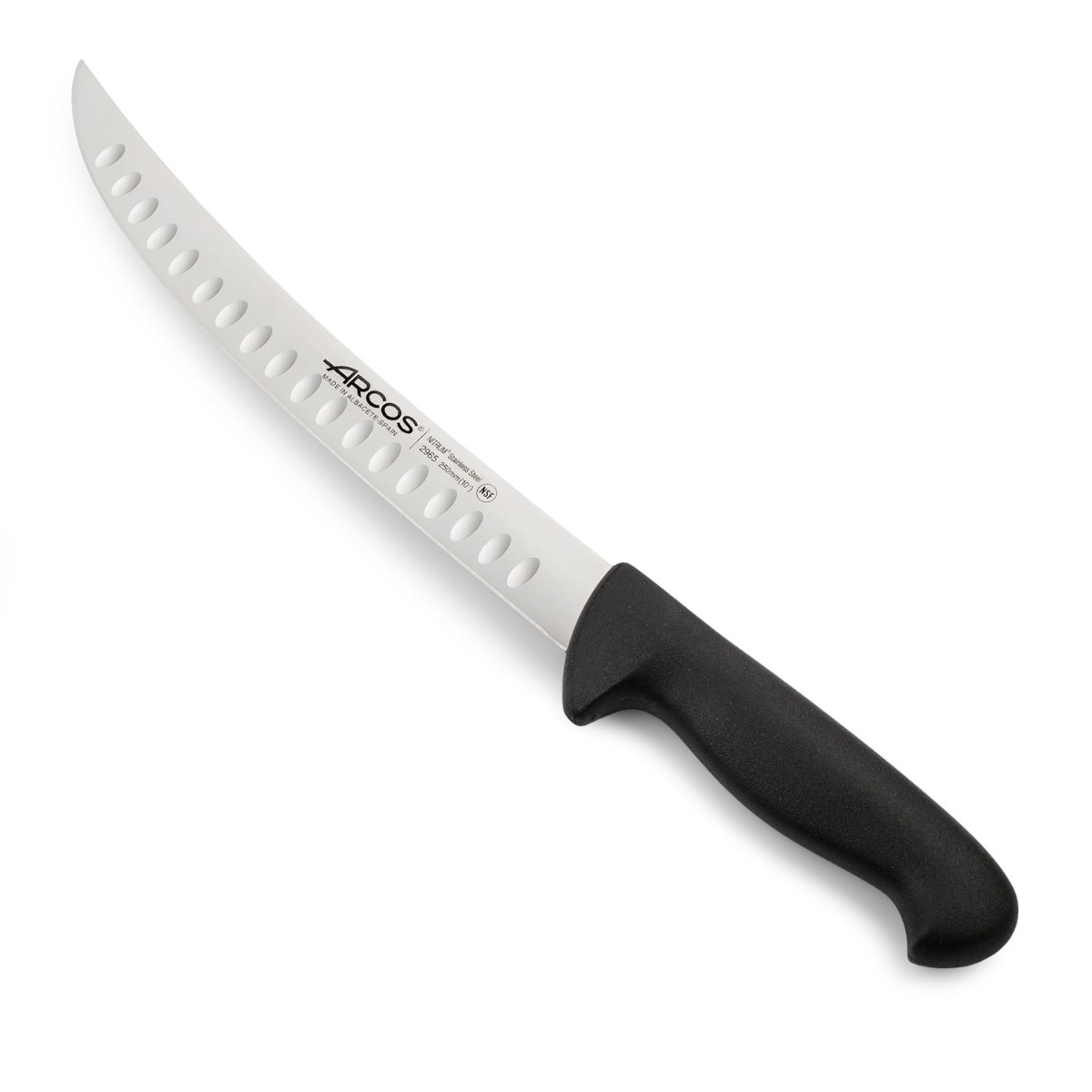 Arcos Schwarz Buttermesser 2900 Nitrum Edelstahl 25 Cm