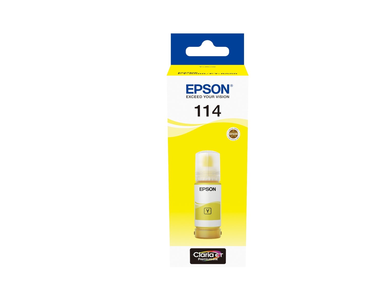 Epson Original Tintenbehälter 114 70Ml Ecotank Gelb C13t07b440 - Image 8