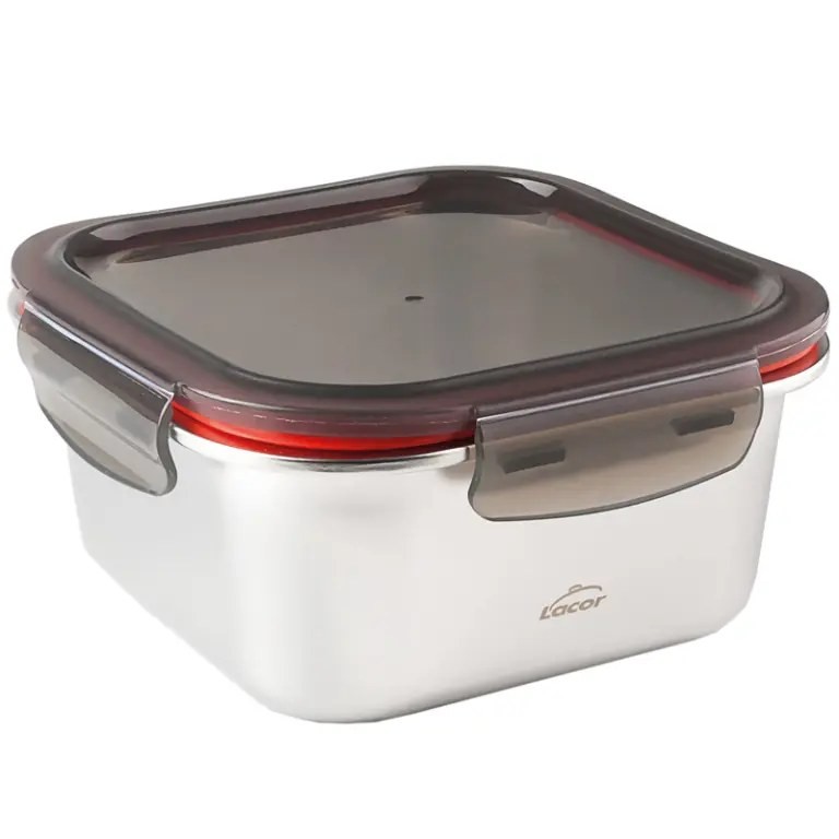 Lacor Behälter Quadratisch Ecoinox 64613 - Bild 2
