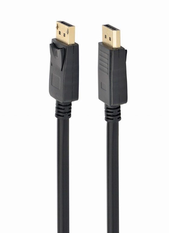 Gembird Herren Schwarz Kábel Displayport (M/M), 4K, 5M, Čierny