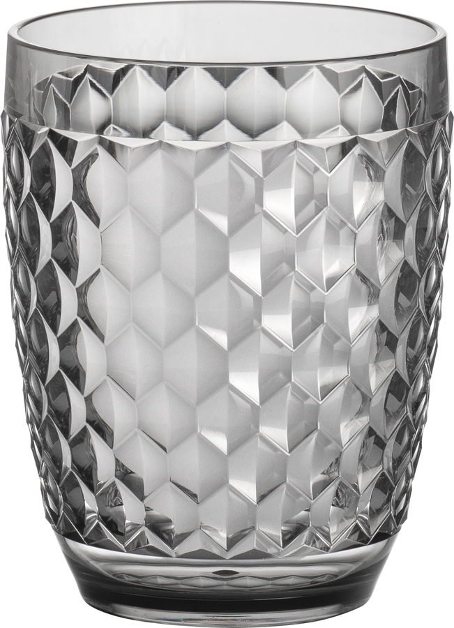 BRUNNER 0830230N.C25 Set Waterglass Coralux, elegante Bootsgläser, Camping und Outdoor, V 35 Cl, transparent, kratzfest - Bild 3