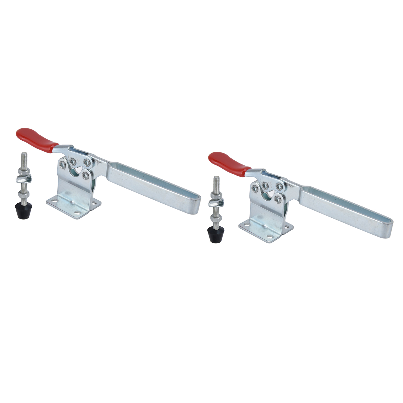 Pince à genouillère à dégagement rapide en fer, serrage 90 kg, ouverture 85°, pour soudage et bricolage
