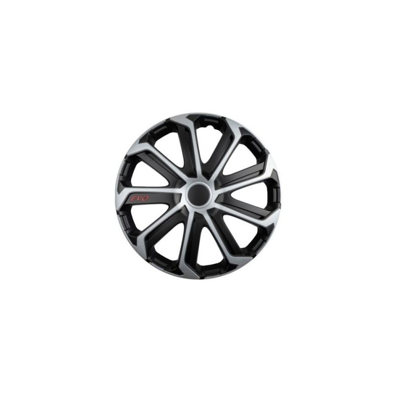 No Brand Radkappen Versaco Evo Schwarz / Silber - 14''