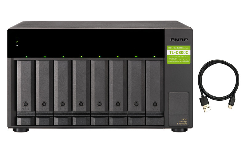 Qnap Erweiterungsgehäuse 8-Bay Tl-D800c - Bild 7