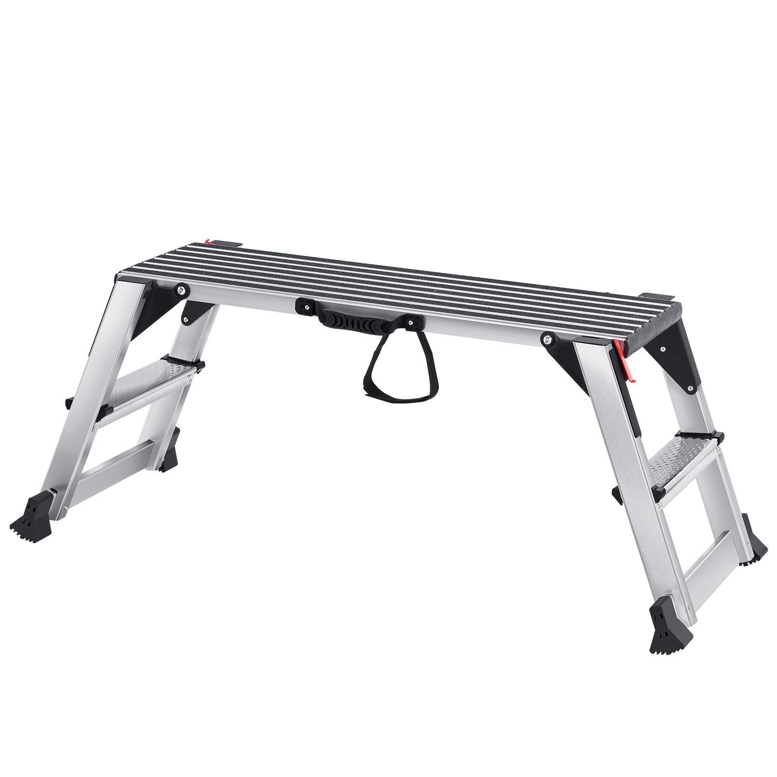 Plateforme de travail pliante YUDO en aluminium, capacité 300 kg, antidérapante
