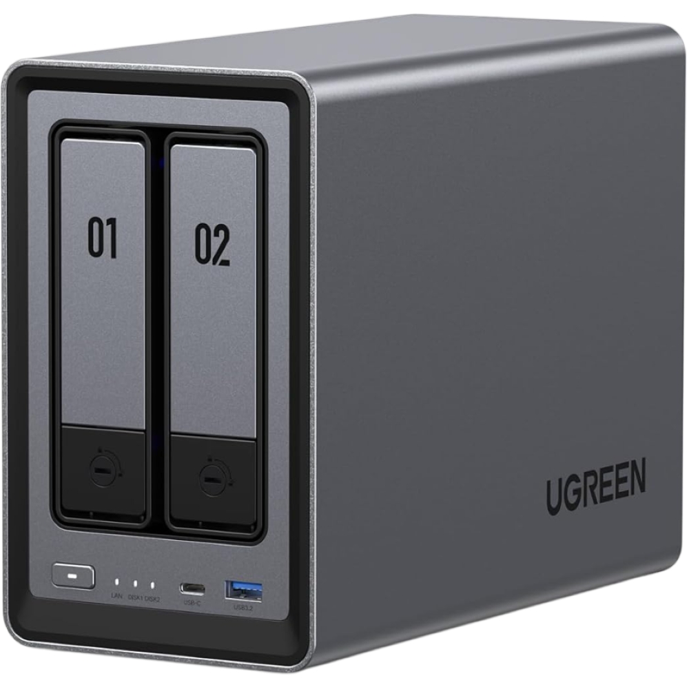 UGREEN DXP2800 NAS-System 8 TB + 2x 4 TB Seagate IronWolf-Festplatten - Image 8