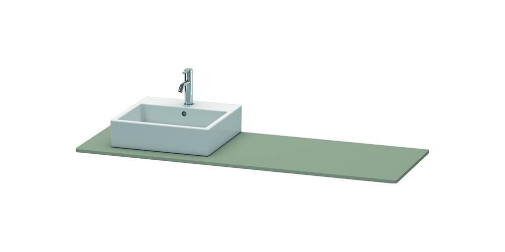 Duravit Grau Waschtischkonsole, Konsole Xsquare 16X1600x550mm M Auss Li Steingr Sdm - Image 3