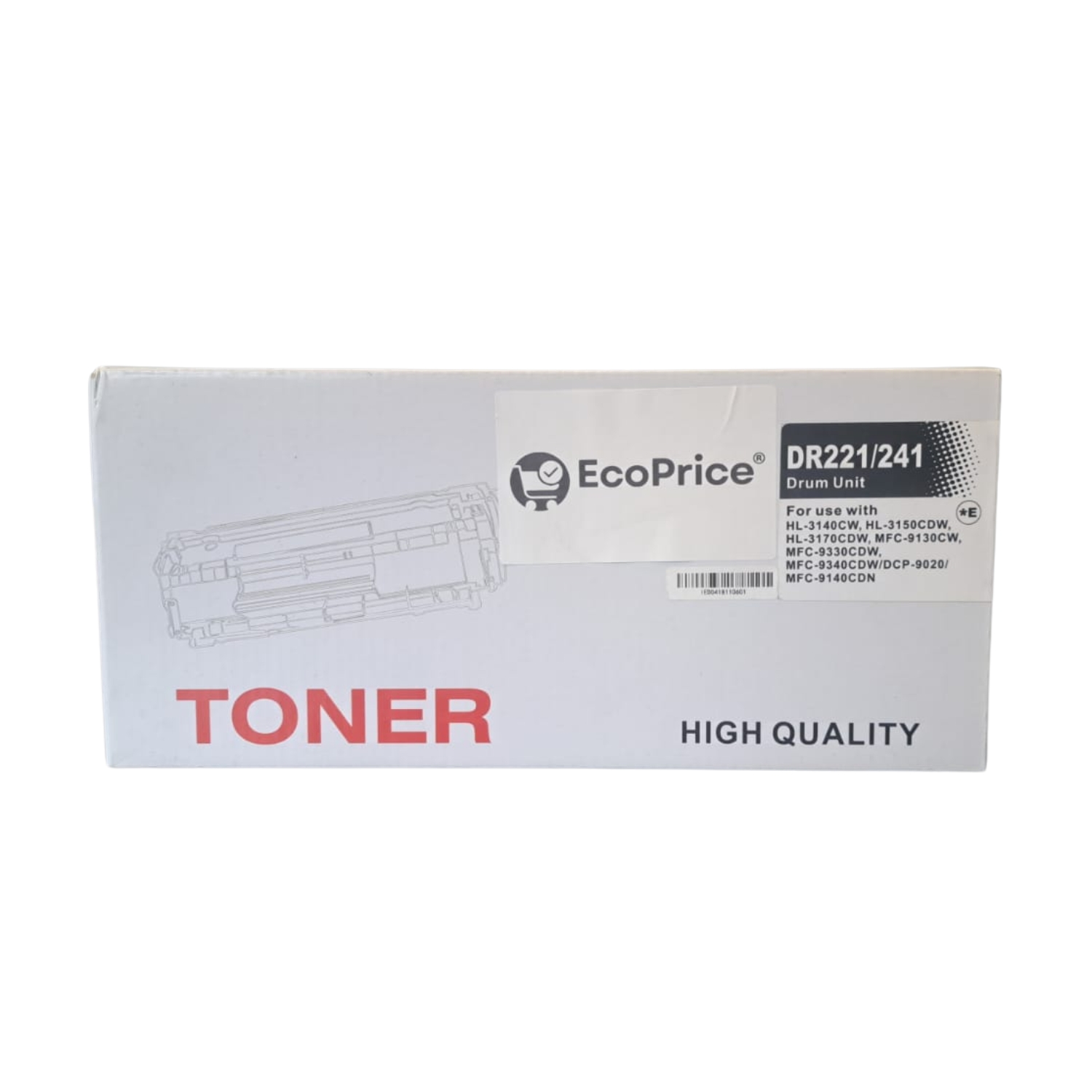 Toner Nero Dr245/dr241 Per Brother Hl-3140cw, Mfc-9330cdw, Dcp-9020 – Compatibile, Alta Resa, Pronto All'uso Ecoprice®