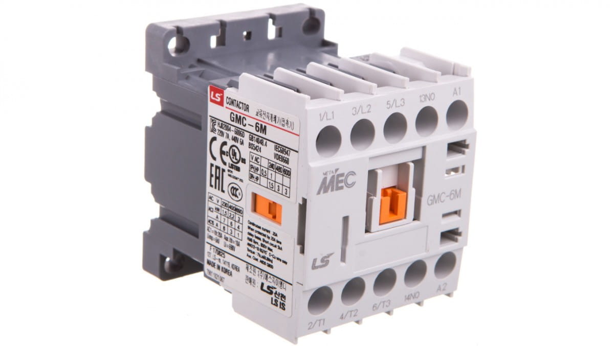 Oem Grau Miniatur-Schütz 6A 3P 1Z 24V Ac Gmc-6M 24V Ac