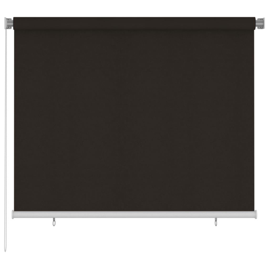 Vidaxl Braun Außenrollo 185 (B) X 140 (H) Cm Hdpe