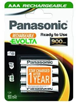 Panasonic Rechargeable Evolta (4 Stk., AAA, 900 mAh), Batterien + Akkus - Bild 3