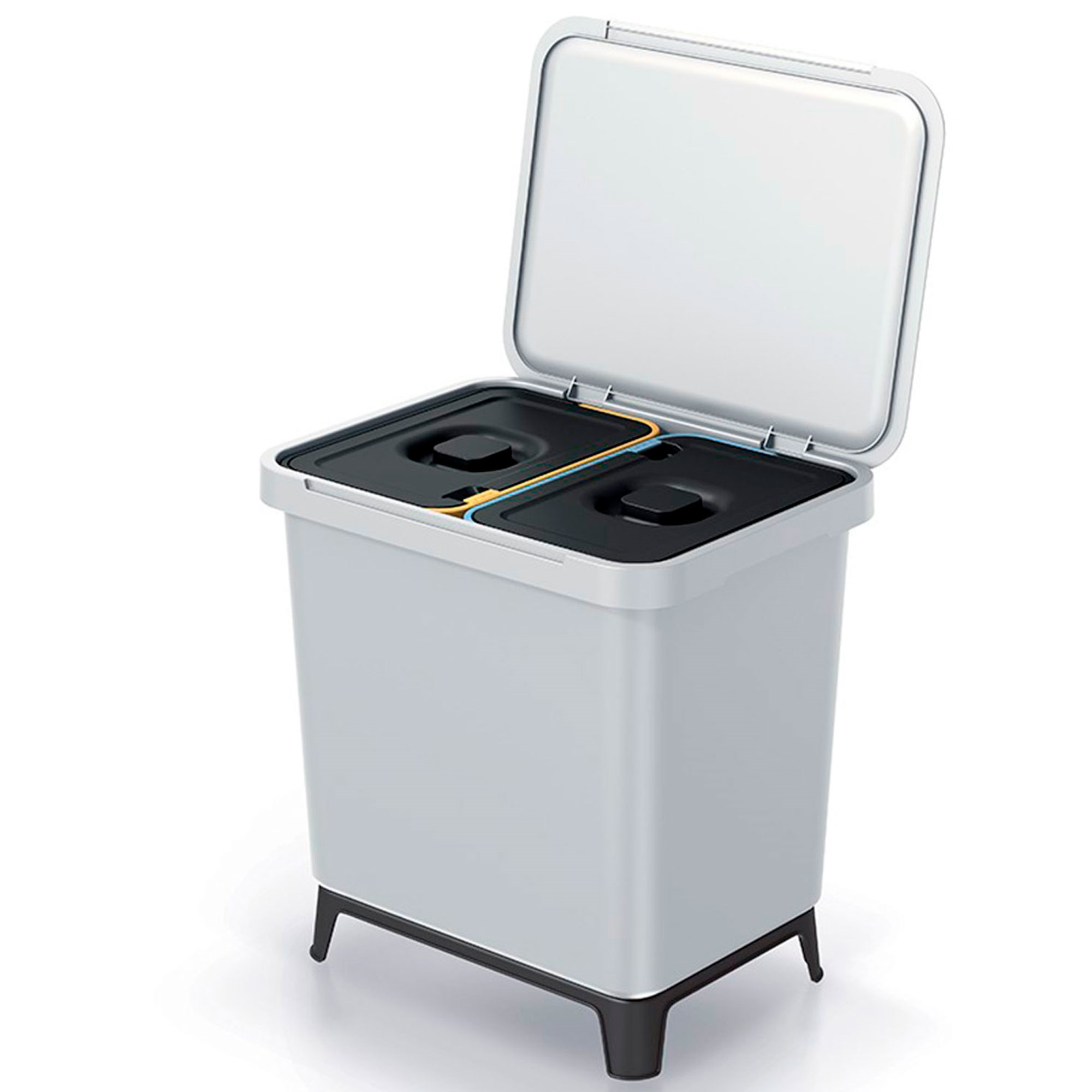 Weiß Sortiersystem Derecycling 2X10l Farbe White Keden - Bild 4