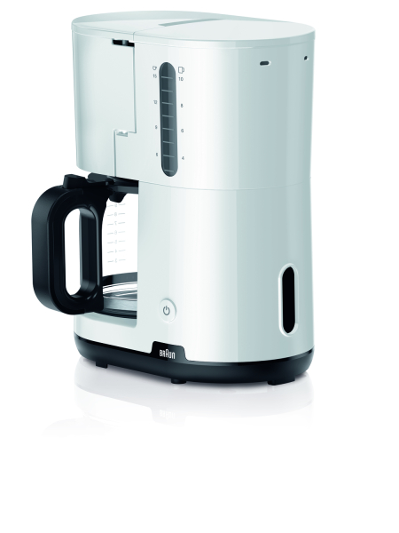 Braun Breakfast1 Kaffeemaschine KF 1100 Weiß KF101AI-KF1100WH - Image 3