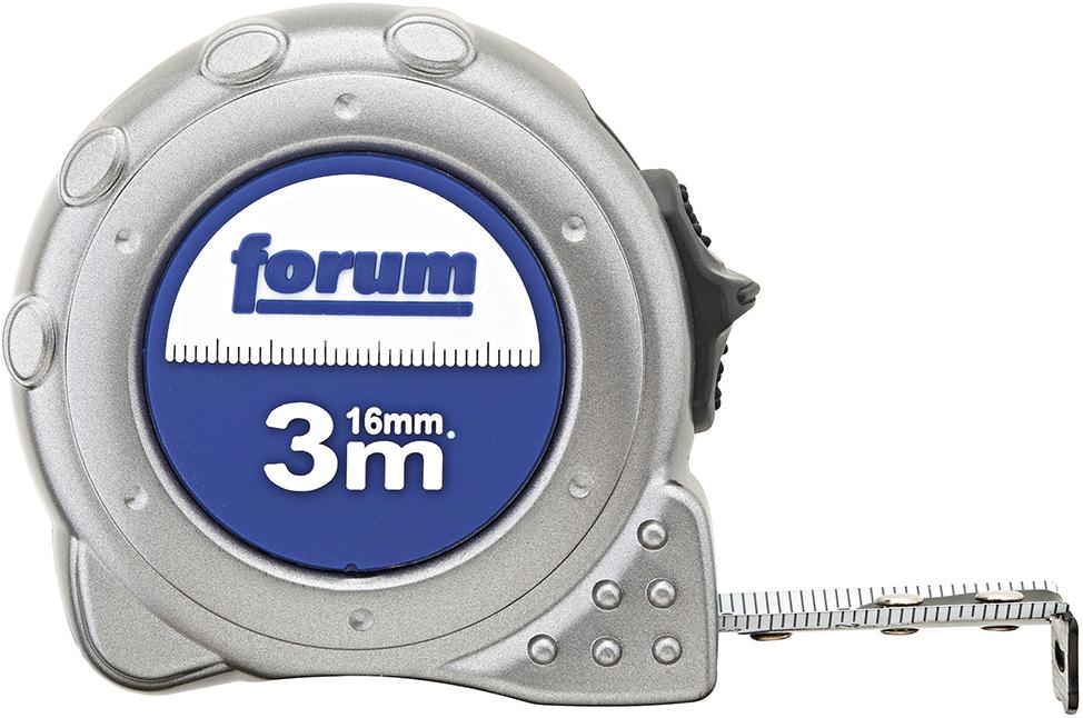 Forum Taschenbandmaß Stahlband 3 M X 16 Mm