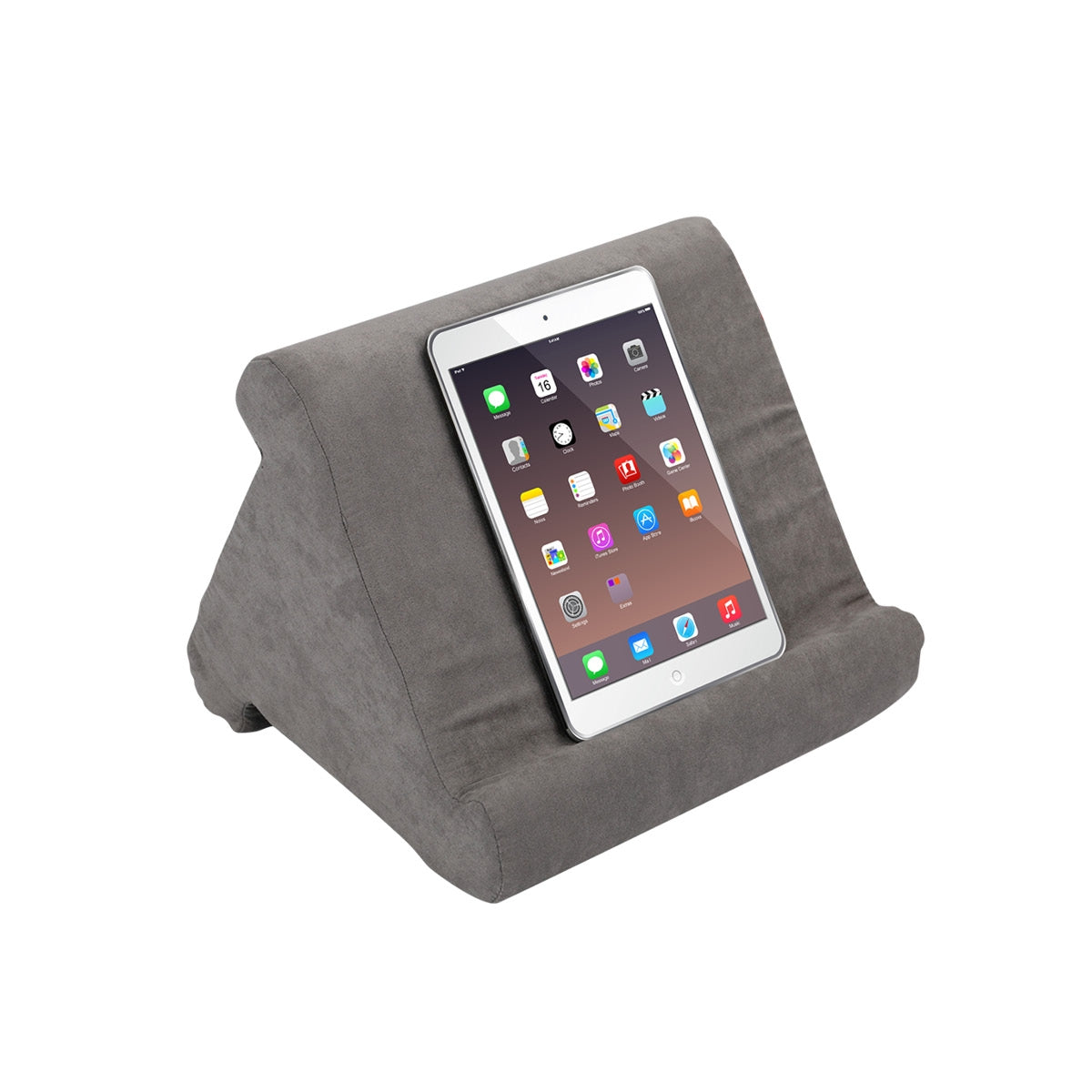 Orange Donkey Grau - Orange Esel - Tablet Kissen