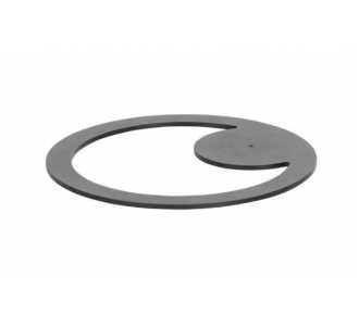 Bauer & Böcker Schwarz Arbeitsleuchte, Standfuss L210xb170xh2mm Pulverbeschichtet, - Bild 4