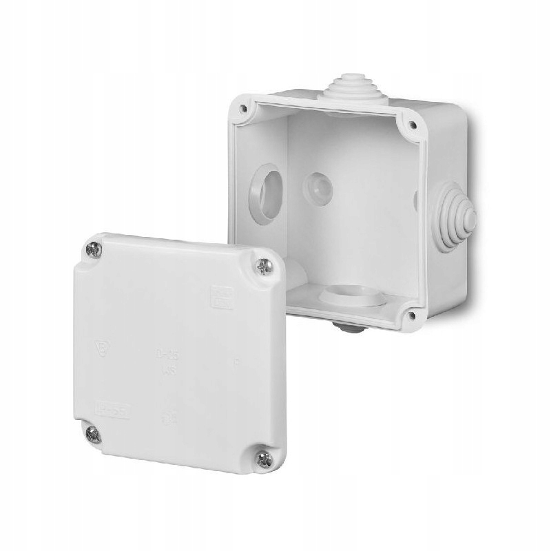 Elektroplast N/T-Anschlussdose Mit Klemmen 52,5Mm2 Ip55 88X88x60 0223-00 - E115ab-Ul008