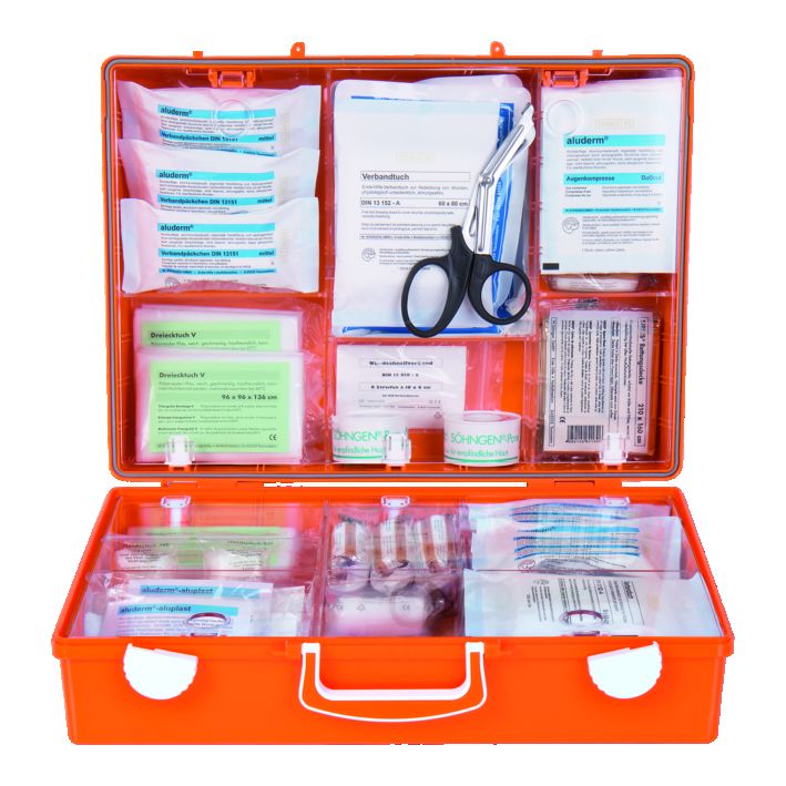 Aluderm Orange Erste-Hilfe-Set Mt-Cd, Din 13169 - Bild 2