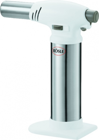 Rösle Edelstahlfarben Weiß Flambierbrenner Stufenlose Flammenregulierung Bis Zu 1300 C Edelstahl 18/10 von Baur - Image 6