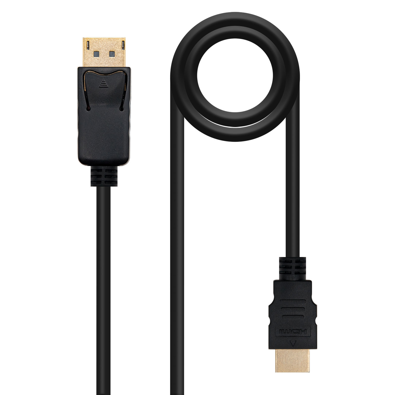 Nano Cable Schwarz Displayport Auf Hdmi-Kabel 3M