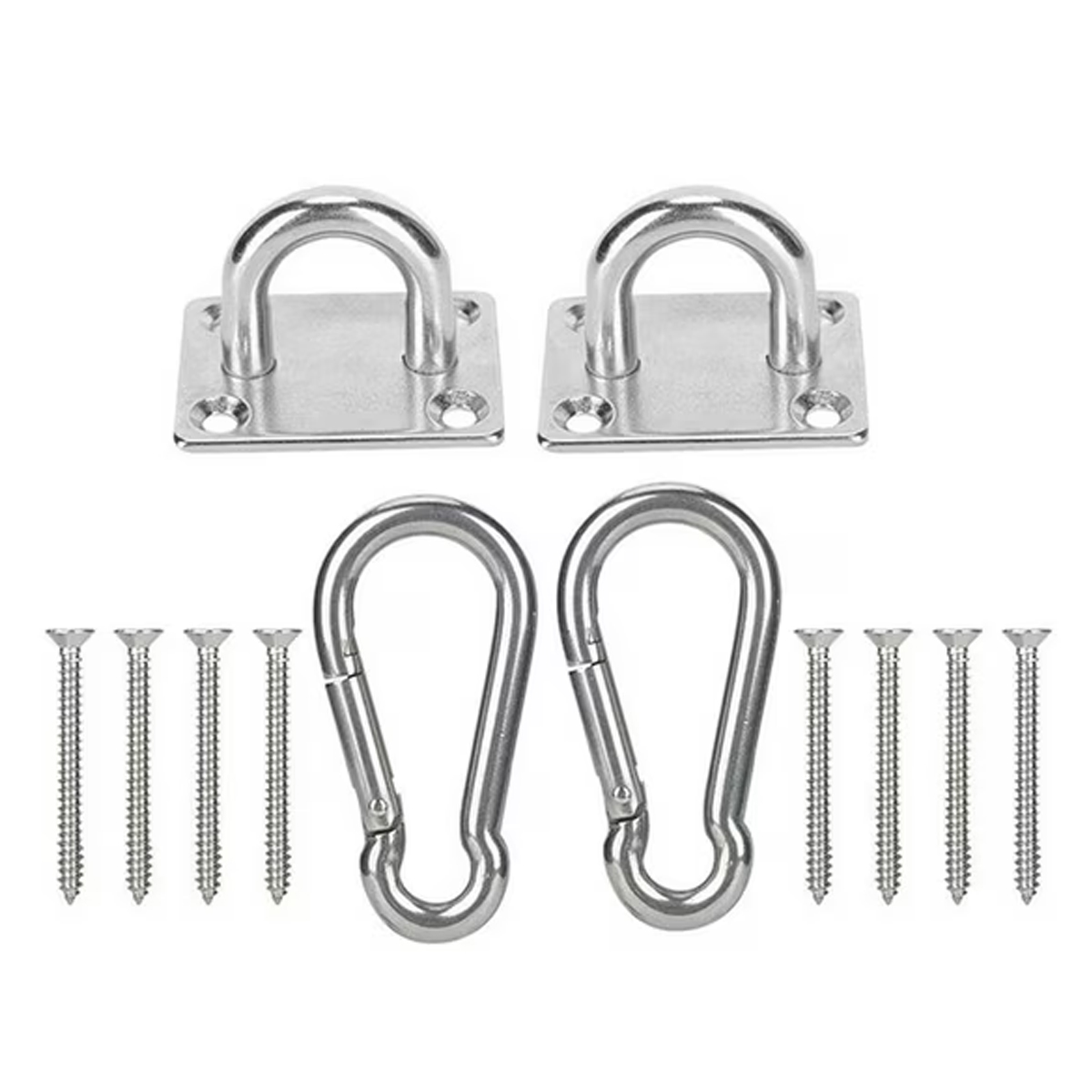 Crochet de plafond en acier inoxydable, support pour chaise suspendue, usage intérieur, 1 set