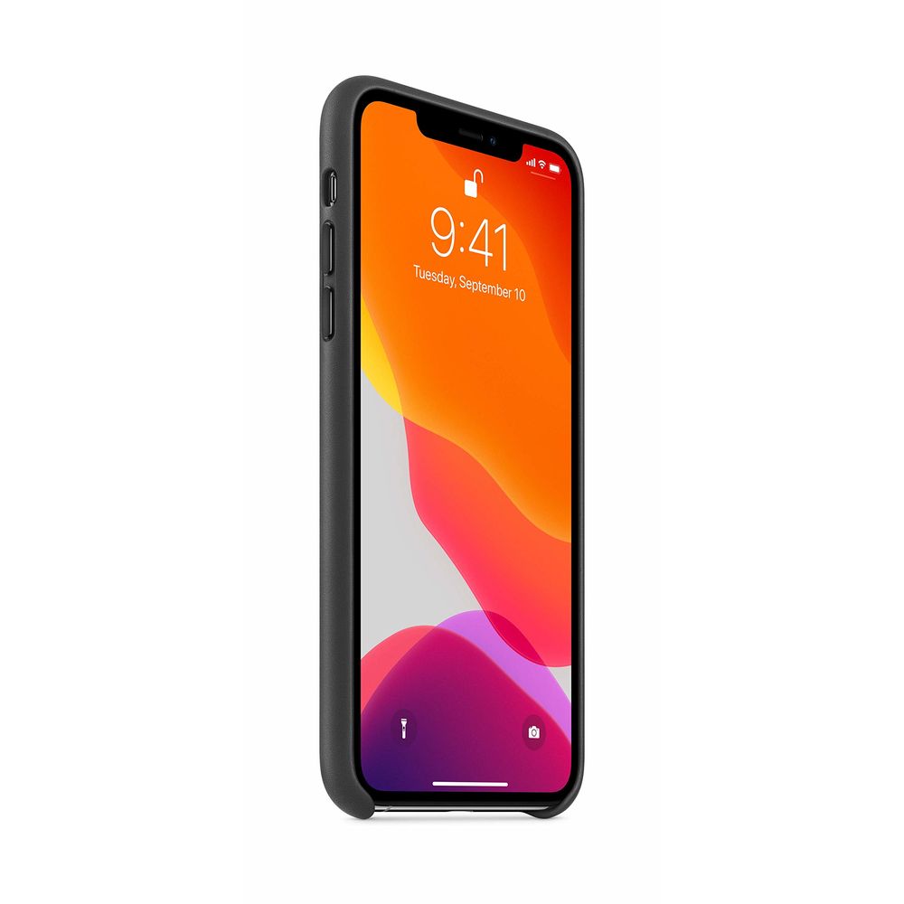 Apple iPhone 11 PRO MAX Leather Case Black - Bild 5